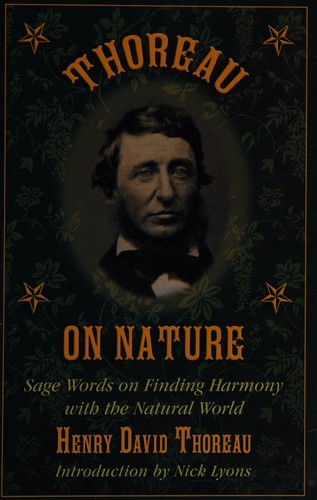 Copertina di Thoreau on Nature