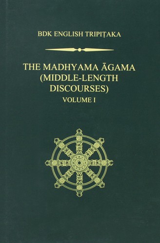 Copertina di Madhyama Agama (Middle-Length Discourses)