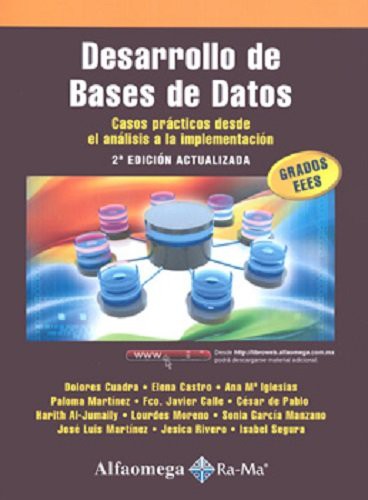 Copertina di Desarrollo de Bases de Datos. Casos prácticos desde el análisis a la implementación 2ª edición actualizada.
