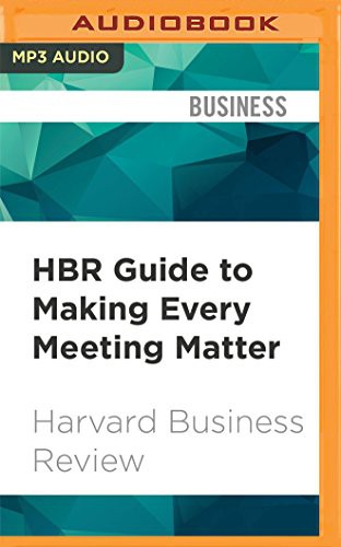 Copertina di HBR Guide to Making Every Meeting Matter