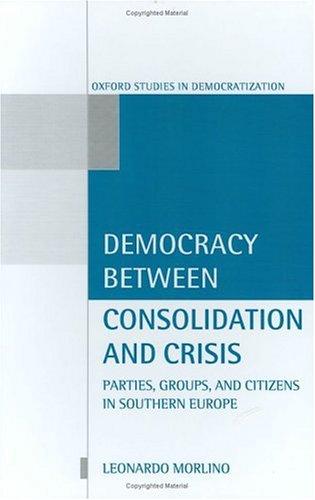 Copertina di Democracy between consolidation and crisis