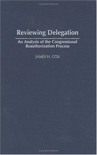 Copertina di Reviewing delegation