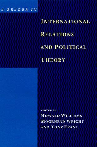 Copertina di A Reader in international relations and political theory