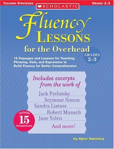 Copertina di Fluency Lessons for the Overhead