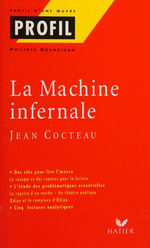 Copertina di La machine infernale, 1934, Jean Cocteau