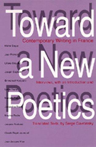 Copertina di Toward a new poetics