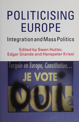 Copertina di Politicising Europe