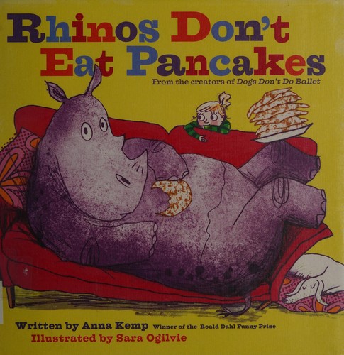 Copertina di Rhinos don't eat pancakes