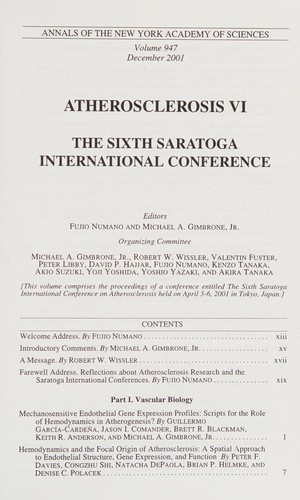 Copertina di Atherosclerosis VI