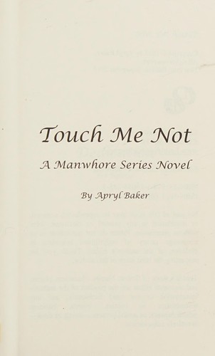 Copertina di Touch me not