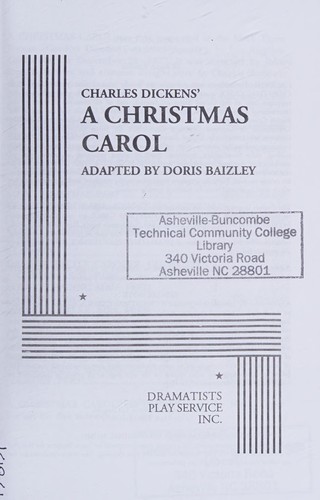 Copertina di A Christmas Carol