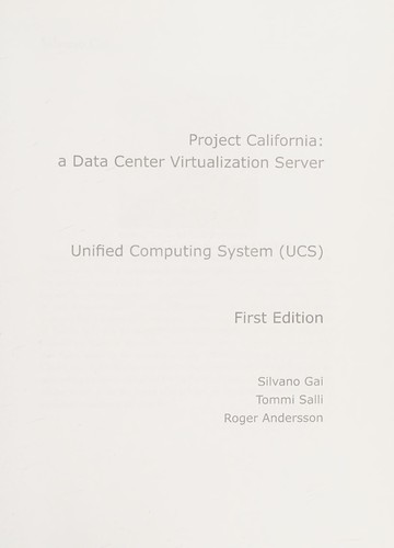 Copertina di Project California