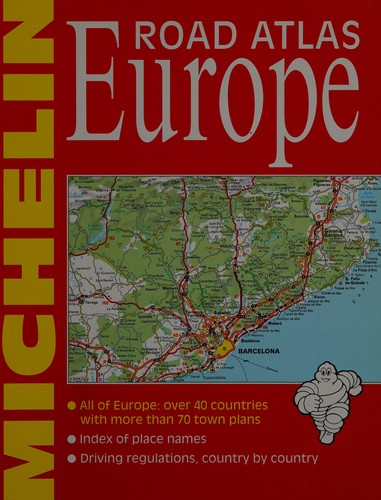 Copertina di Michelin road atlas Europe