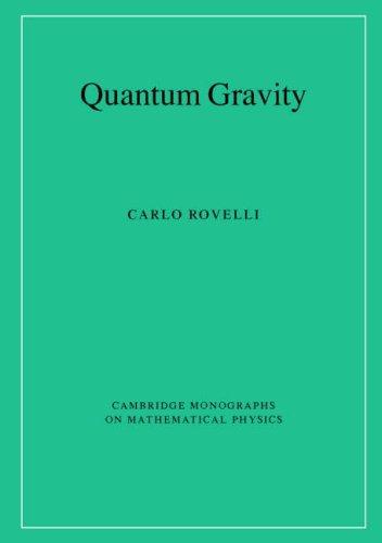 Copertina di Quantum Gravity (Cambridge Monographs on Mathematical Physics)