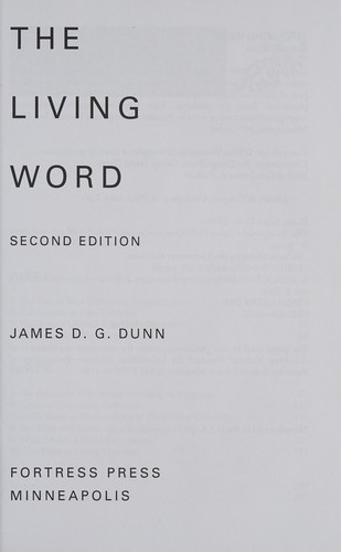 Copertina di The living word