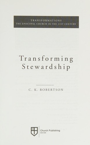 Copertina di Transforming stewardship