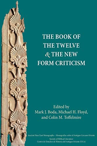 Copertina di The Book of the Twelve and the new form criticism