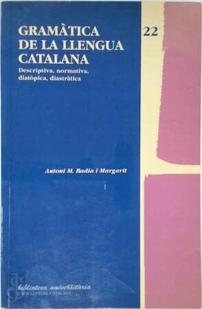 Copertina di Gramàtica de la llengua catalana