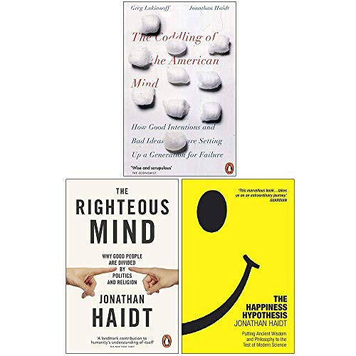 Copertina di Jonathan Haidt Collection 3 Books Set
