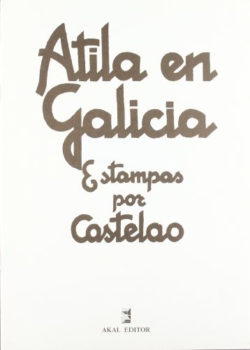Copertina di Atila en Galicia