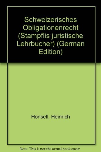 Copertina di Schweizerisches Obligationenrecht