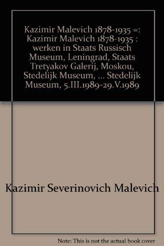 Copertina di Kazimir Malevich, 1878-1935