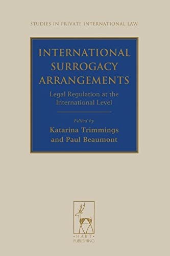 Copertina di International surrogacy arrangements