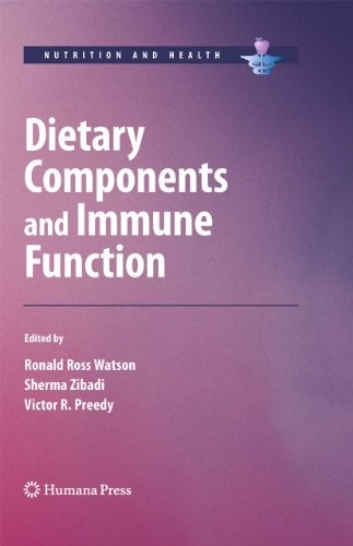 Copertina di Dietary components and immune function
