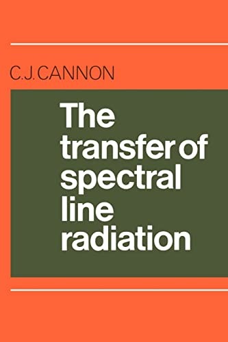 Copertina di The transfer of spectral line radiation