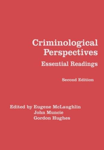 Copertina di Criminological perspectives