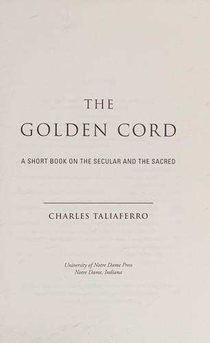 Copertina di Golden Cord