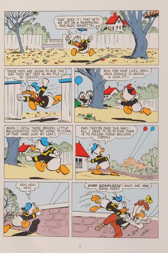 Copertina di Walt Disney's Donald Duck Balloonatics
