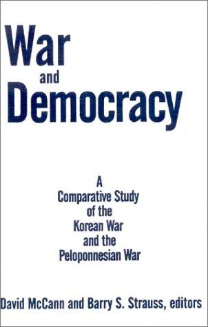 Copertina di War and democracy