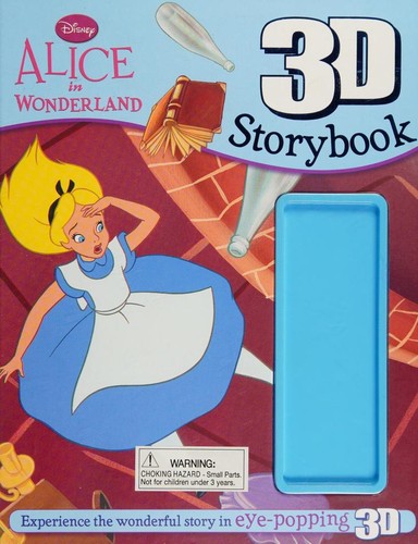 Copertina di Disney Alice in Wonderland 3d Storybook