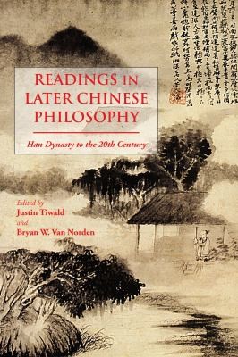Copertina di Readings in Later Chinese Philosophy
