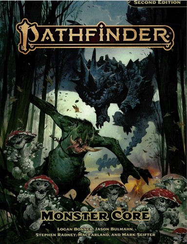 Copertina di Pathfinder Monster Core