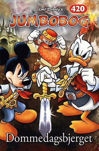 Copertina di Dommedagsbjerget