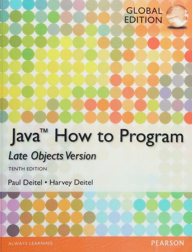 Copertina di Java how to program--late objects version
