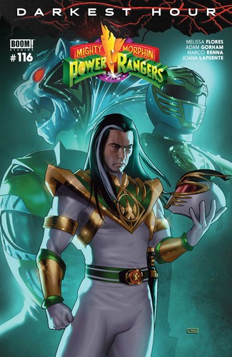 Copertina di Mighty Morphin Power Rangers #116