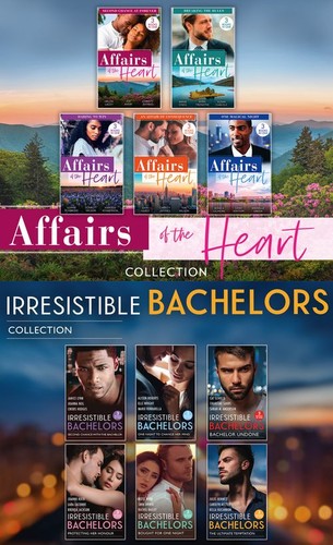 Copertina di Affairs of the Heart and Irresistible Bachelors Collection