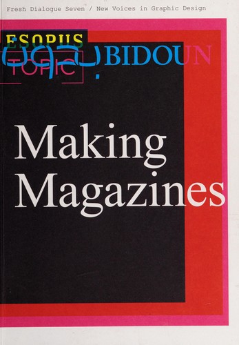 Copertina di Making magazines