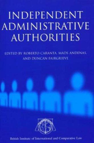 Copertina di Independent administrative authorities