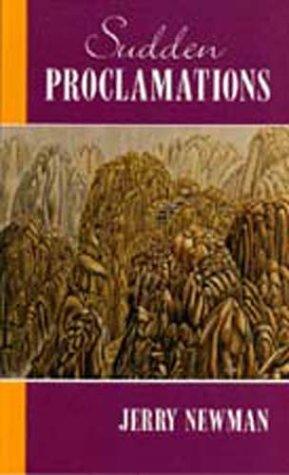 Copertina di Sudden proclamations