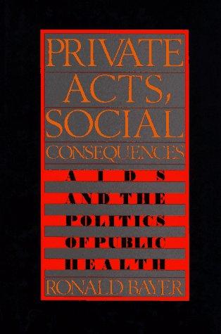 Copertina di Private acts, social consequences