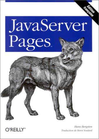 Copertina di JavaServer Pages (édition française)