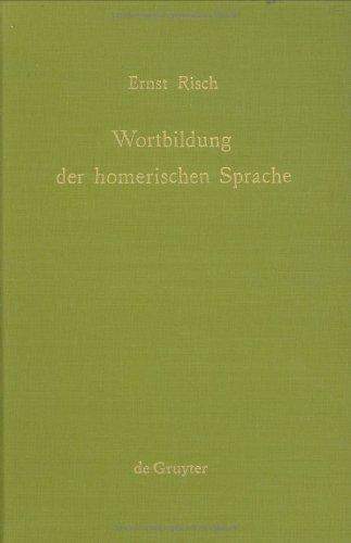 Copertina di Wortbildung der homerischen sprache