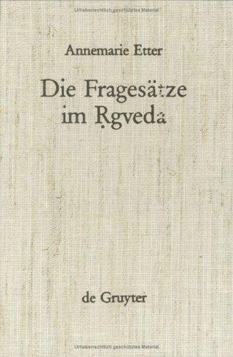 Copertina di Die Fragesätze im Ṛgveda