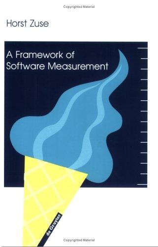 Copertina di A Framework of Software Measurement