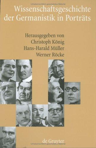 Copertina di Wissenschaftsgeschichte der Germanistik in Porträts