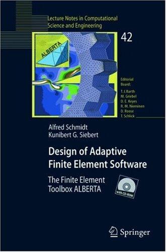 Copertina di Design of adaptive finite element software